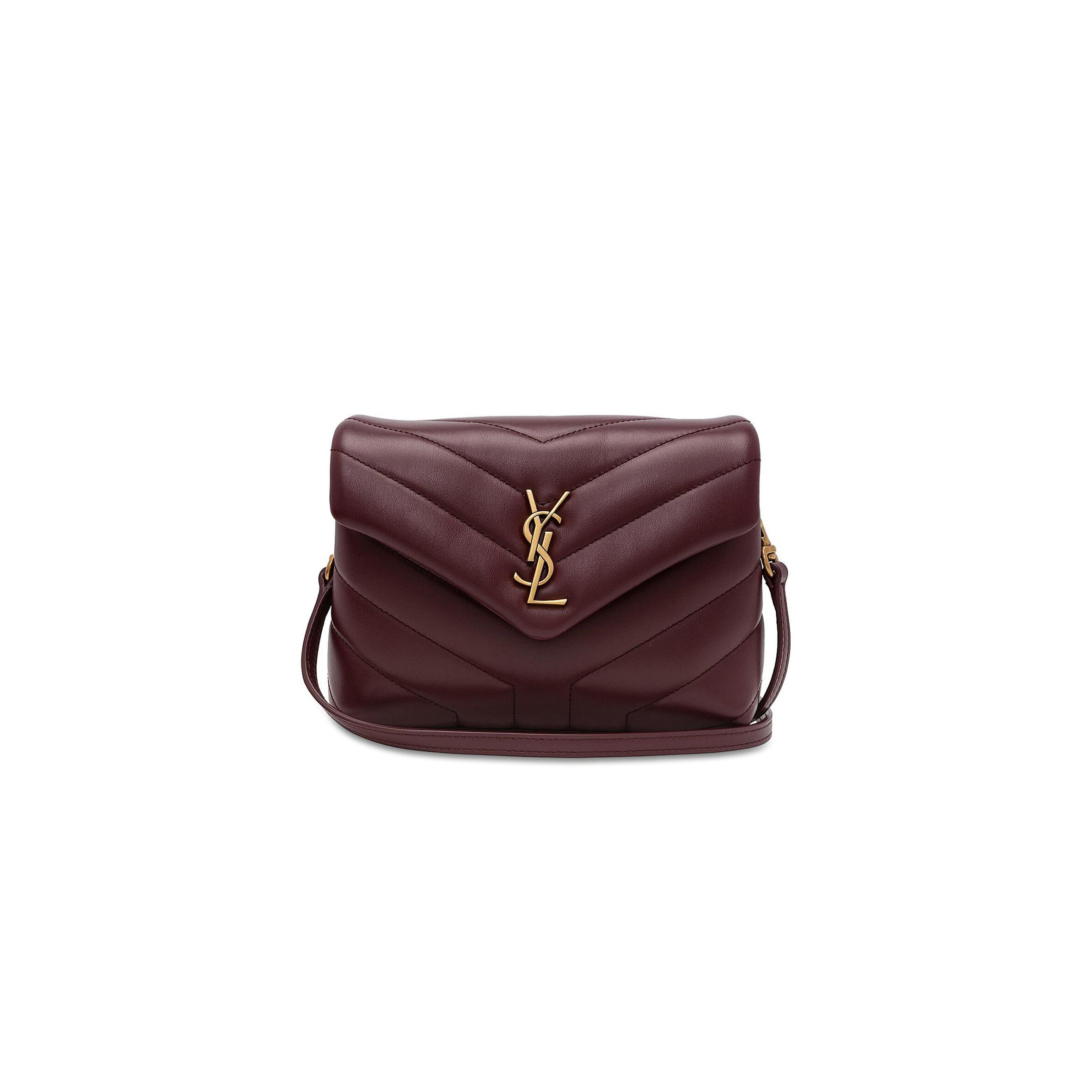 YSL TOY LOULOU SHOULDER BAG IN QUILTED LEATHER 467072 (20*14*7cm)